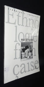 Ethnologie française, tome 21, 1991/2