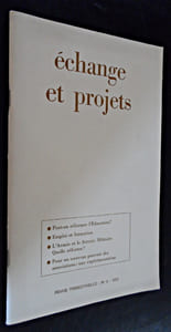 Echange et projets