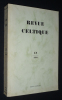 Revue celtique, Tome XV (1894). Collectif