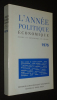 L'Année politique, économique, sociale et diplomatique en France, 1975. Collectif