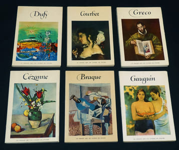 "6 ouvrages de la collection ""le grand art en livres de poche"""