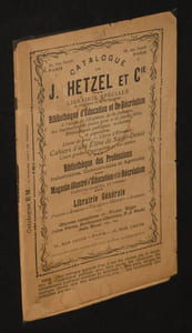 Catalogue de J. Hetzel et Cie