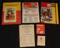 Cinq catalogues des Editions G.P Rouge et Or et deux publicit&eacute;s. Anonyme, Editions G.P.