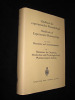 Handbuch der experimentellen Pharmakologie. Handbook of Experimental Pharmacology, vol. XVIII : Histamine and Anti-Histaminics. Collectif