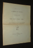 Institut de France. Académie des Sciences. Concours de 1913. Prix Fanny Emden. Collectif