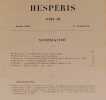 Hespéris. Archives berbères et bulletin de l'Institut des Hautes Etudes Marocaines (1er, 2e et 4e trimestres 1923). Collectif