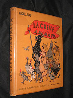 La Grève des animaux. Galland Gabriel