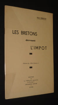 Les Bretons devant l'impôt. Choleau Jean
