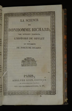 "Bibliothèque ""à deux sous"" (recueil d'ouvrages édités par Adolphe Rion et Beaujouan) : Histoire, géographie, fables, rhétorique, etc.". ...