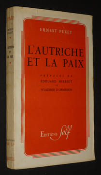 L'Autriche et la paix. Pezet Ernest