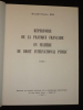 Répertoire de la pratique française en matière de droit international (6 volumes). Kiss Alexandre-Charles