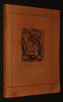 Sept études publiées à l'occasion du Quatrième centenaire du célèbre imprimeur anversois Christophe Plantin, 1520-1920. Collectif