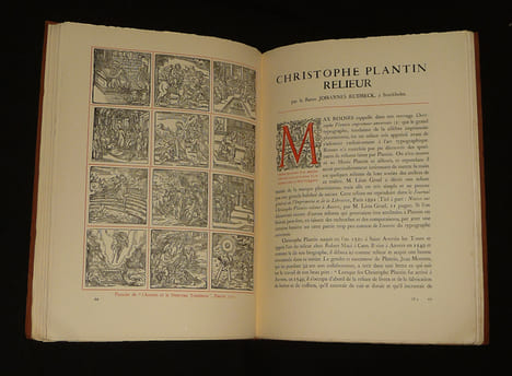 Sept études publiées à l'occasion du Quatrième centenaire du célèbre imprimeur anversois Christophe Plantin, 1520-1920. Collectif