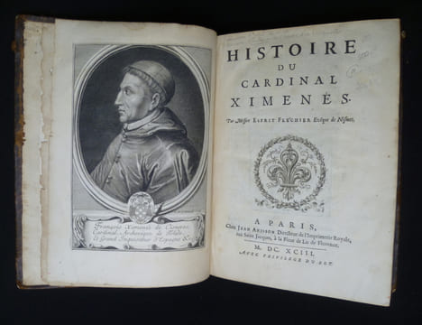Histoire du cardinal Ximenés. Flechier Esprit