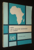Etude sur la situation économique de l'Afrique, Volume 1 : Afrique de l'ouest - Afrique du Sud. Collectif