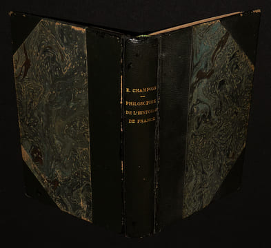 Philosophie de l'histoire de France. Champion Edme