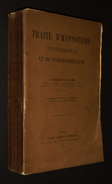 Traité d'hypnotisme expérimental et de psychothérapie. Joire Paul