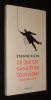 Ce qui est sans être tout à fait : Essai sur le vide. Klein Etienne