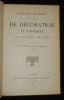 Catalogue descriptif des dessins de décoration et d'ornement de maîtres anciens exposés au Musée des arts décoratifs en 1880. Collectif