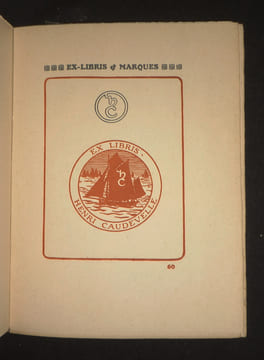 Le Troisième livre des monogrammes, cachets, marques et ex-libris composés par George Auriol. Auriol George