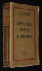 Catalogue des timbres-poste de la France et des Colonies Françaises, 1927. Yvert et Tellier