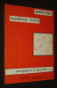 Modèles finis : Monographie E. Galion. Myx André