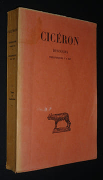 Discours, Tome XX : Philippiques V à XIV. Cicéron