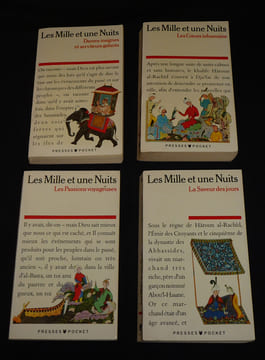 Les Mille et une Nuits : Dames insignes et serviteurs galants - Les Coeurs inhumains - Les Passions voyageuses - La Saveur des jours (4 volumes). ...