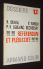 Referendum et plébiscite. Duval H.,Leblanc-Dechoisay P.-Y.,Mindu P.