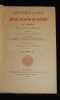 Inventaire des minutes anciennes des notaires du mans (XVII° & XVIII° siècles) dressé par l'abbé Gustave-René ESNAULT. Esnault abbé Gustave-René, ...