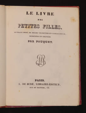 Le livre des petites filles. Pauquet Hippolyte Louis Emile