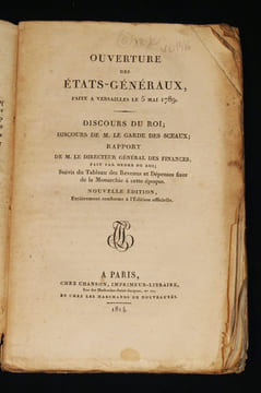 Ouverture des Etats-Généraux faite à Versailles le 5 mai 1789. Collectif