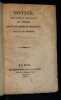 Description historique et descriptive sur l'eglise de Notre-Dame Chartres nouvelle &eacute;dition consid&eacute;rablement augment&eacute;e, et orn&eacute;e de gravures. Gilbert ...