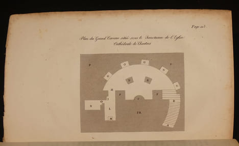 Description historique et descriptive sur l'eglise de Notre-Dame Chartres nouvelle édition considérablement augmentée, et ornée de gravures. Gilbert ...