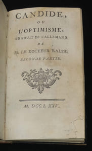 Candide en dannemarc ou l'optimisme des honnêtes gens, suivi de la première suite à Candide.