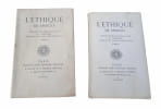 L'&eacute;thique de Spinoza. Spinoza