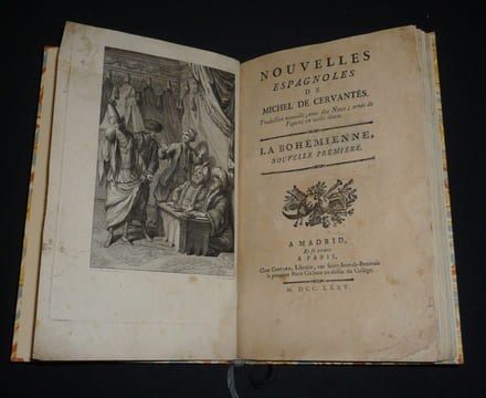 Nouvelles espagnoles de Michel de Cervanés : La Bohémienne - L'Amant libéral. Cervantes