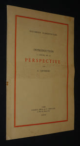 Introduction à l'étude de la perspective