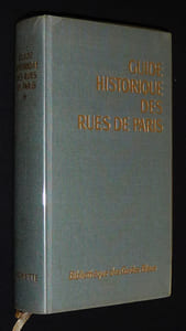 Guide historique des rues de Paris