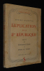 Explication de la Deuxième République, suivi de Quelques essais et Mises au point. Dansette Adrien