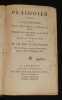 Plaidoier pour S.N.H. Linguet - Examen des ouvrages de M. de Voltaire. Linguet Simon Nicolas Henri