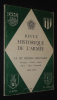 Revue historique de l'armée (25e année - 1970 - n°3) : La IIIe région militaire : Bretagne - Vendée - Anjou - Maine - Basse-Normandie, 1870-1970. ...