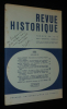 Extrait de la Revue Historique (n°498, avril-juin 1971) : Les Pontchartrain et la pénétration commerciale française en Amérique espagnole (1690-1715). ...