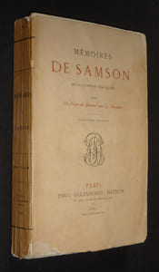 Mémoires de Samson de la Comédie-Française