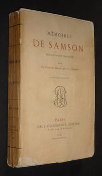 Mémoires de Samson de la Comédie-Française. Samson