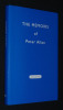 The Memoirs of Peter Allan. Allan Peter