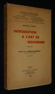 Introduction à l'art de gouverner