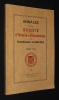 Annales de la Société d'Histoire et d'Archéologie de l'Arrondissement de Saint-Malo (année 1974). Collectif