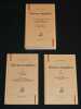 Oeuvres compl&egrave;tes de Cyrano de Bergerac (3 volumes). Cyrano de Bergerac