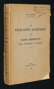 La Végétation lichénique du Massif Armoricain : Etude chronologique et écologique